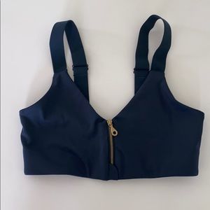 Girlfriend Collective Zip Front Bra